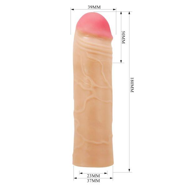 Funda pene realística con extensión 2" Chane - Image 6