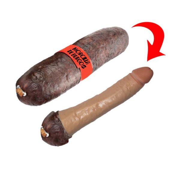 Dildo broma morcilla de Burgos