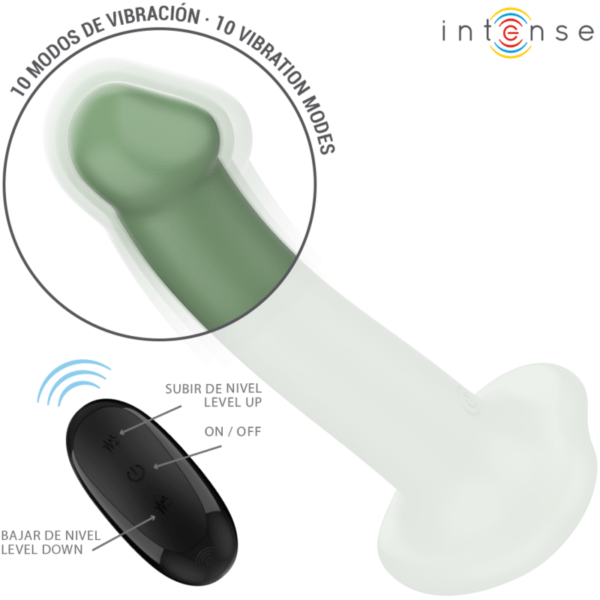 Vibrador silicona con mando  10 funciones Becca - Image 3