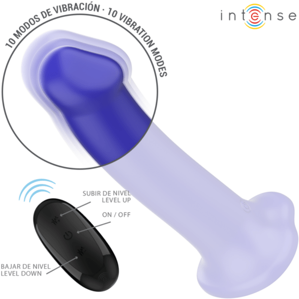 Vibrador silicona con mando  10 funciones Victoria - Image 3