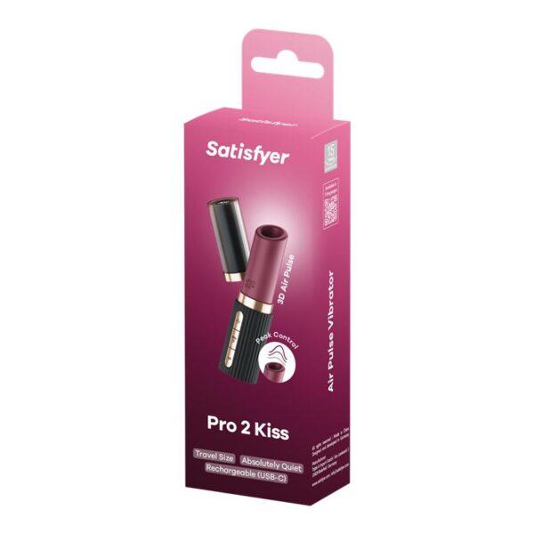 Satisfyer Pro2 Kiss air pulse vibrator - Imagen 6